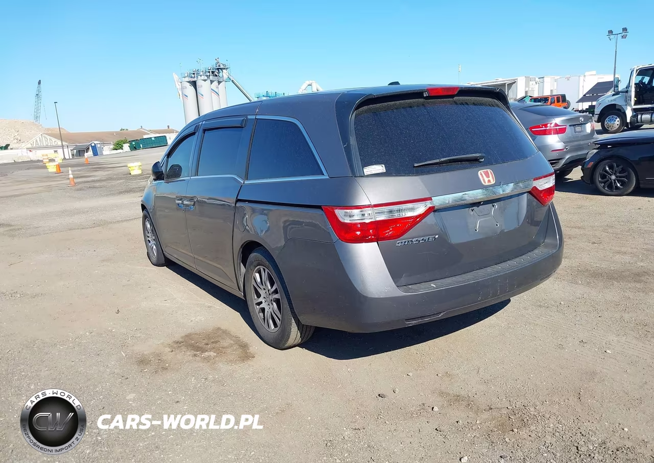2012 Honda Odyssey Ex-L VIN:5FNRL5H6XCB025515 - 3