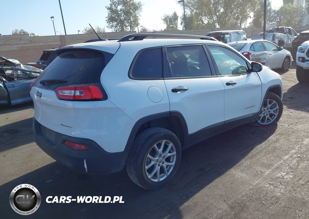 2016 Jeep Cherokee Sport VIN:1C4PJLAB7GW158789 - 4