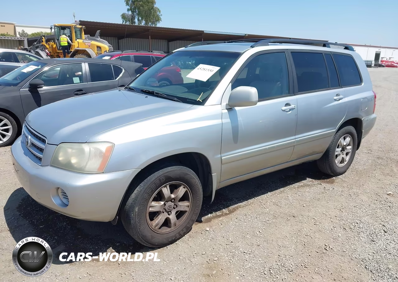 2001 Toyota Highlander V6 VIN:JTEGF21A710002518 - 2
