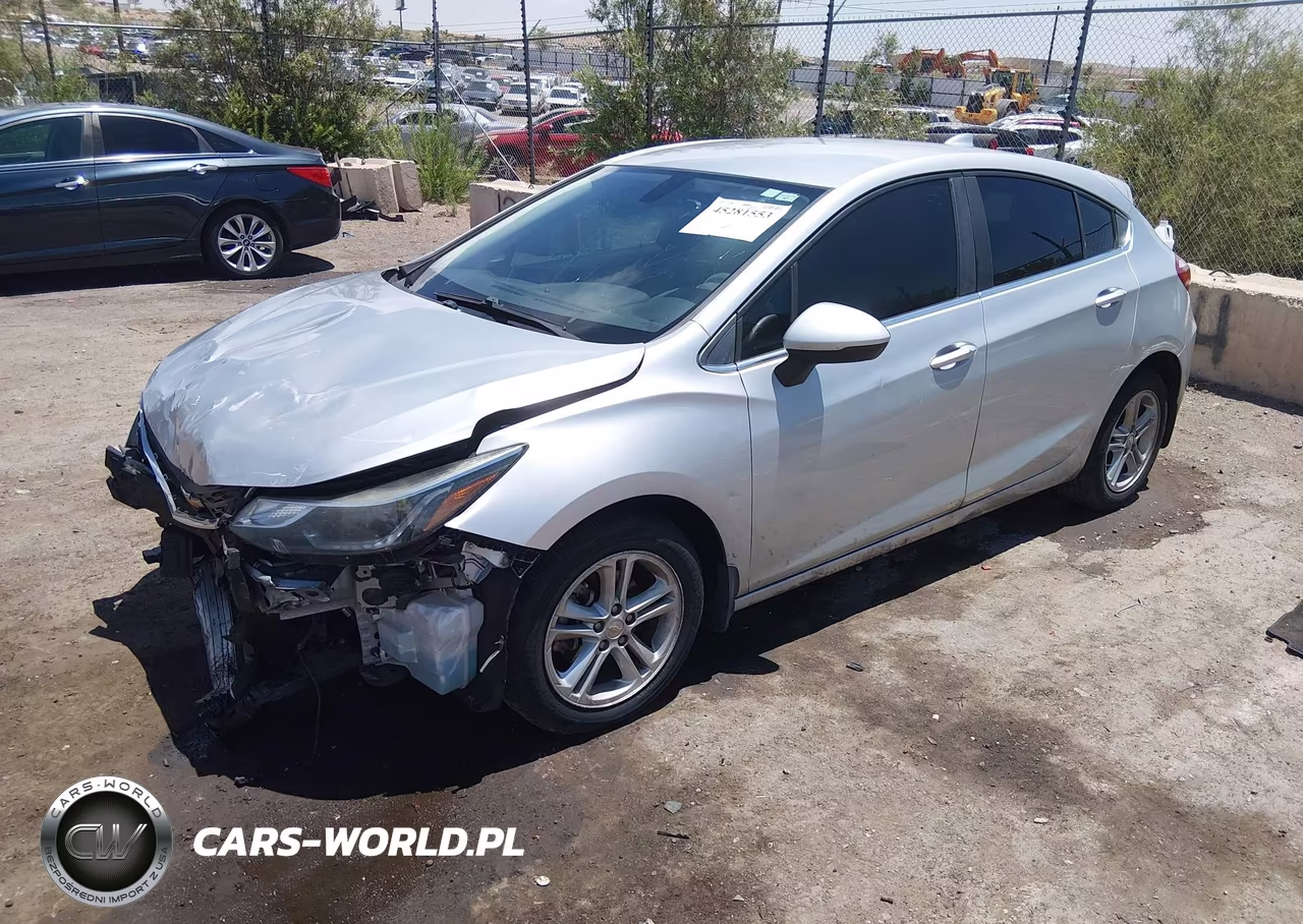 2017 Chevrolet Cruze Lt Auto VIN:3G1BE6SM2HS551573 - 2