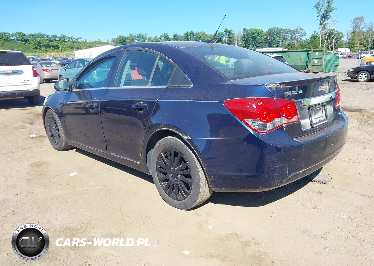 2011 Chevrolet Cruze Eco VIN:1G1PK5S99B7219494 - 3