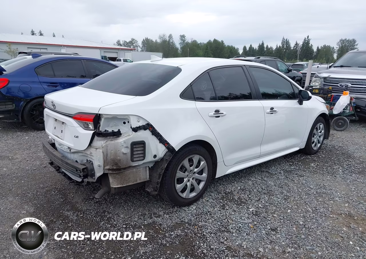 2020 Toyota Corolla Le VIN:5YFEPRAE1LP142416 - 4
