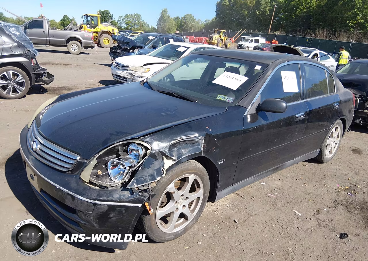 2003 Infiniti G35 Luxury Leather VIN:JNKCV51E63M325270 - 2