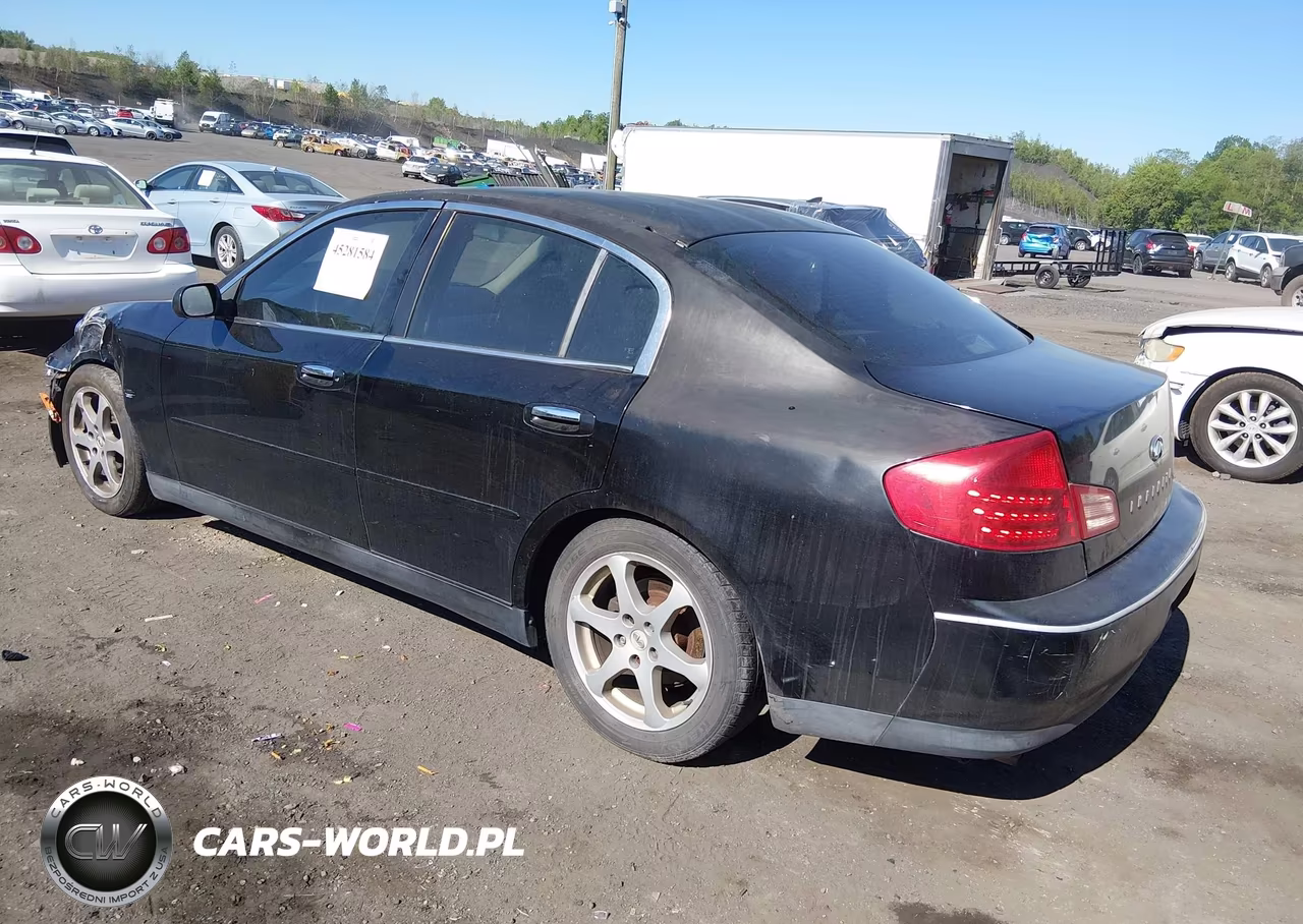2003 Infiniti G35 Luxury Leather VIN:JNKCV51E63M325270 - 3