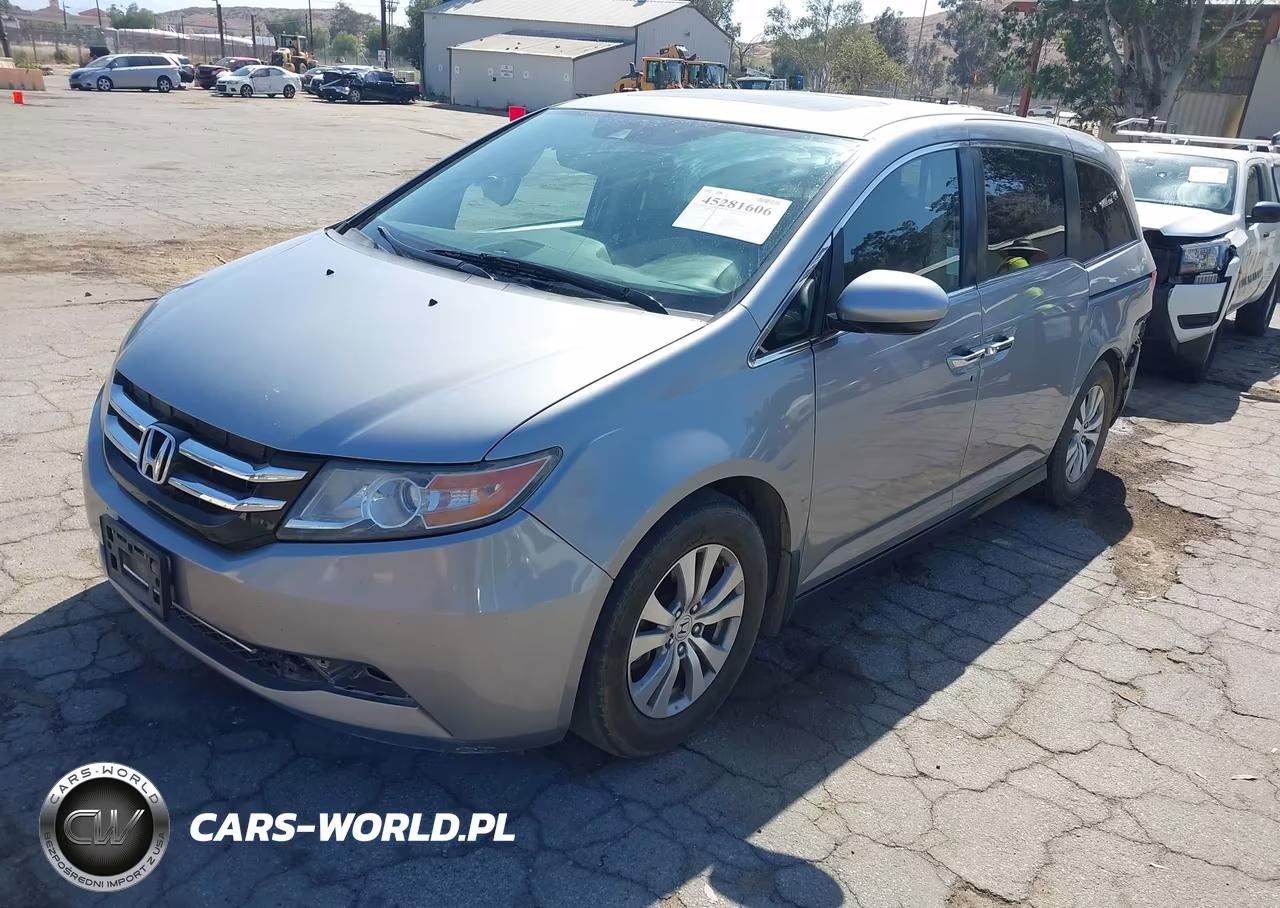 2016 Honda Odyssey Ex-L VIN:5FNRL5H67GB112293 - 2