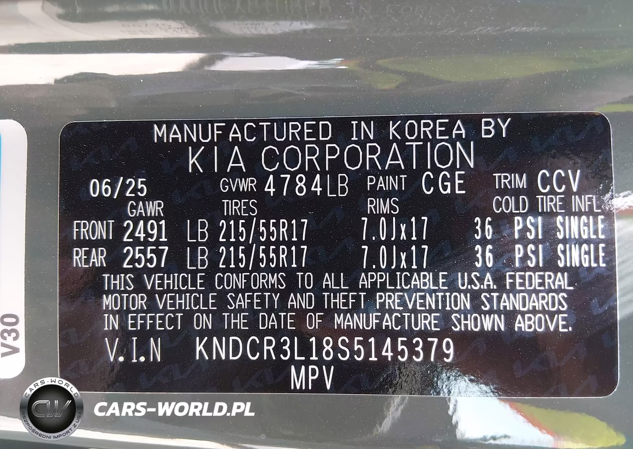 2025 Kia Niro Ev Wind VIN:KNDCR3L18S5145379 - 9