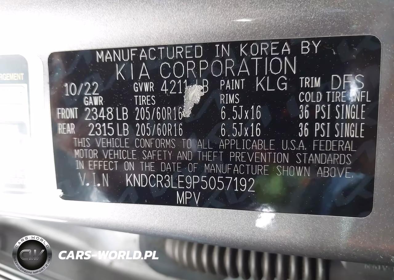 2023 Kia Niro Ex VIN:KNDCR3LE9P5057192 - 9
