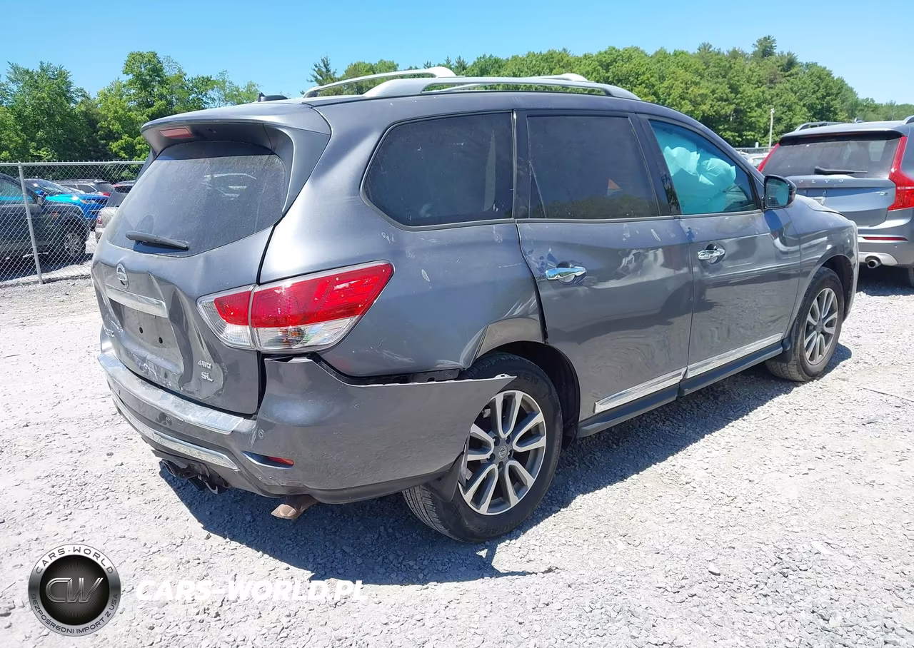 2016 Nissan Pathfinder Sl VIN:5N1AR2MM6GC668148 - 4