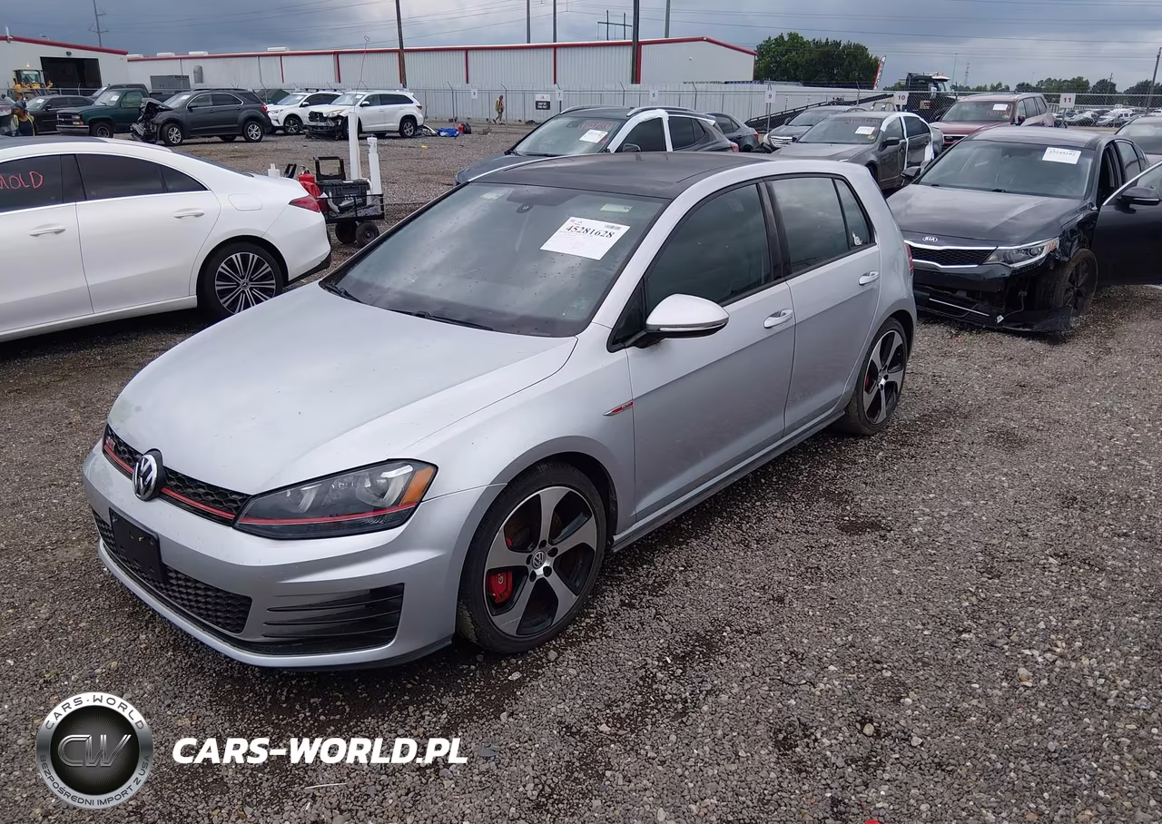 2016 Volkswagen Golf Gti Autobahn W-Performance Package 4-Door VIN:3VW447AU3GM061623 - 2