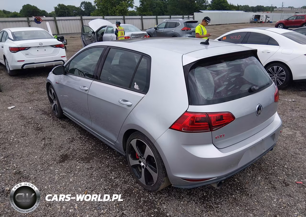2016 Volkswagen Golf Gti Autobahn W-Performance Package 4-Door VIN:3VW447AU3GM061623 - 3
