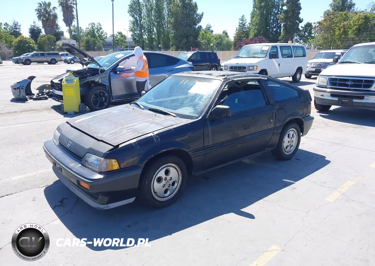 1987 Honda Civic 1500 Crx Si VIN:JHMEC1344HS038329 - 2