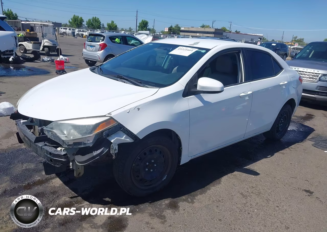 2016 Toyota Corolla Le VIN:5YFBURHE5GP467450 - 2
