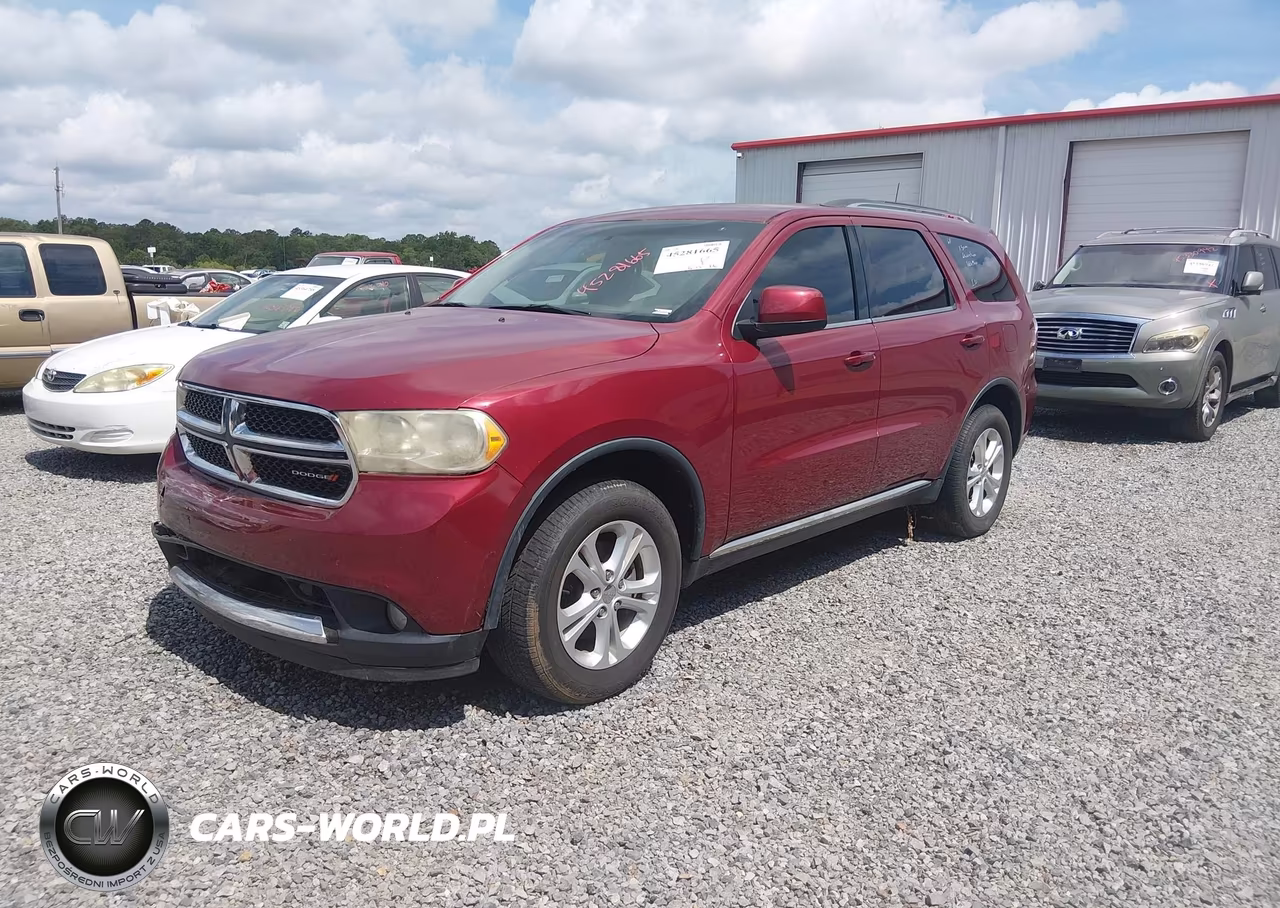 2013 Dodge Durango Sxt VIN:1C4RDHAG3DC671964 - 2