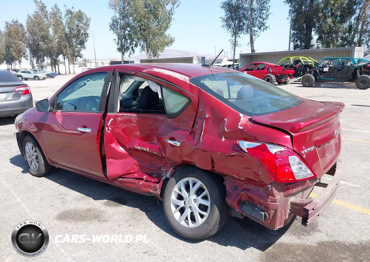 2018 Nissan Versa 1.6 Sv VIN:3N1CN7AP4JL830992 - 3