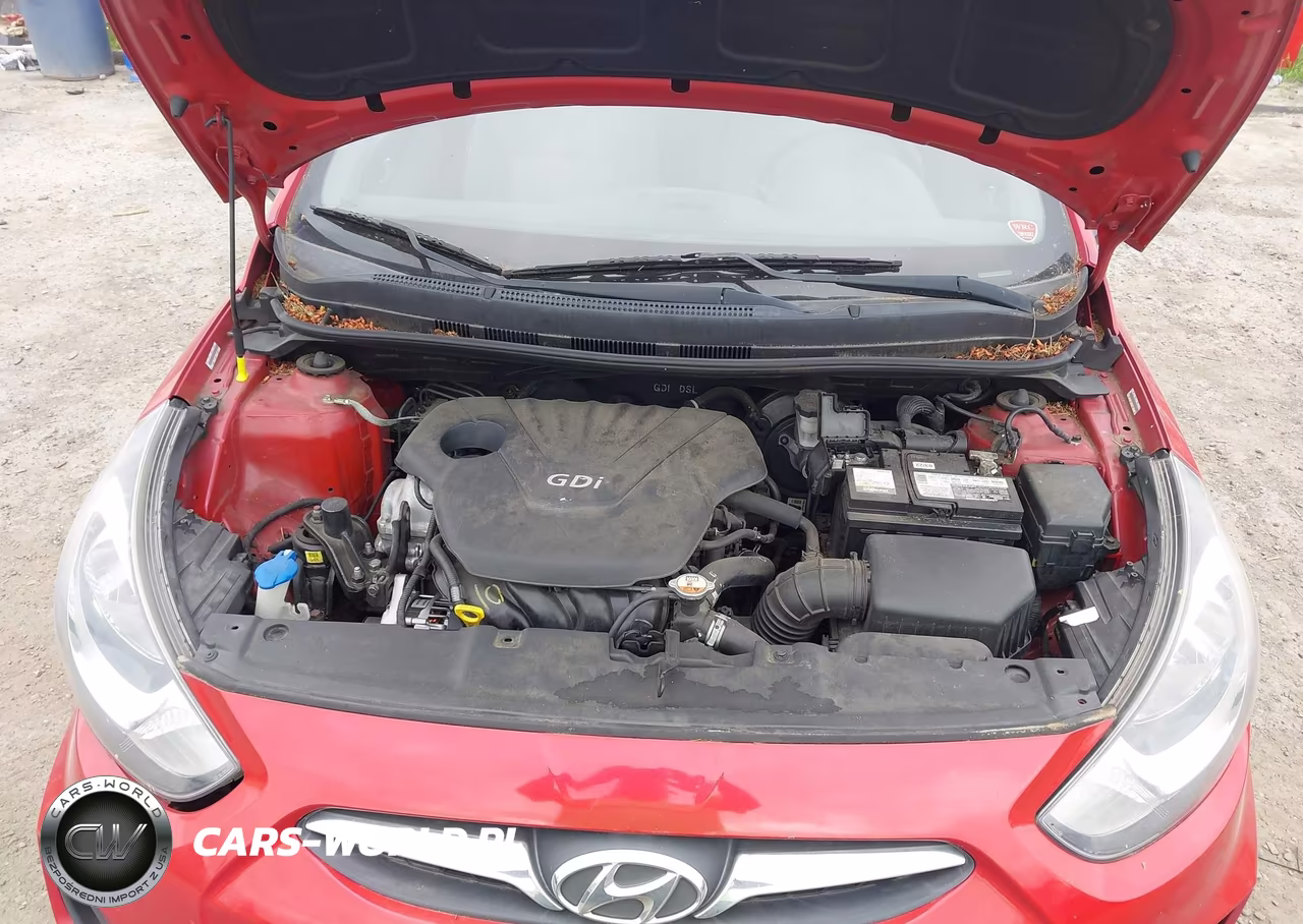 2014 Hyundai Accent Gls VIN:KMHCT4AE8EU743846 - 10