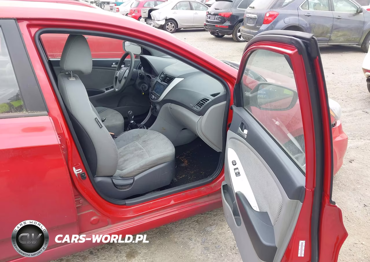 2014 Hyundai Accent Gls VIN:KMHCT4AE8EU743846 - 5
