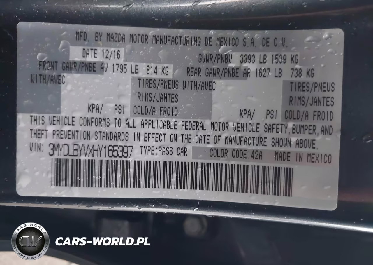 2017 Toyota Yaris Ia VIN:3MYDLBYVXHY165397 - 9
