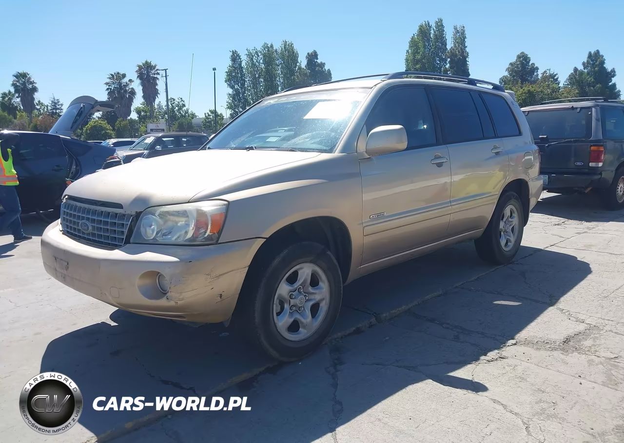 2007 Toyota Highlander VIN:JTEGD21A270161025 - 2