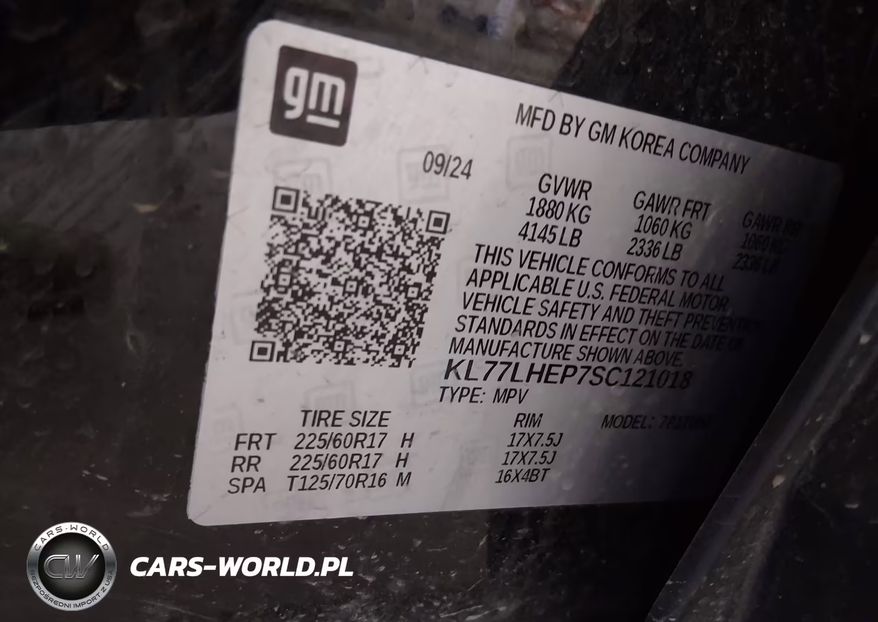 2025 Chevrolet Trax Fwd Lt VIN:KL77LHEP7SC121018 - 9