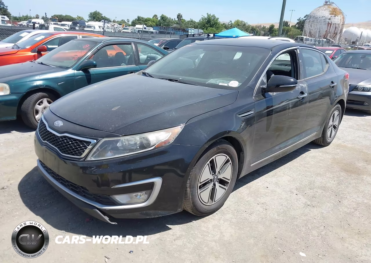 2012 Kia Optima Hybrid Ex VIN:KNAGM4AD8C5017466 - 2