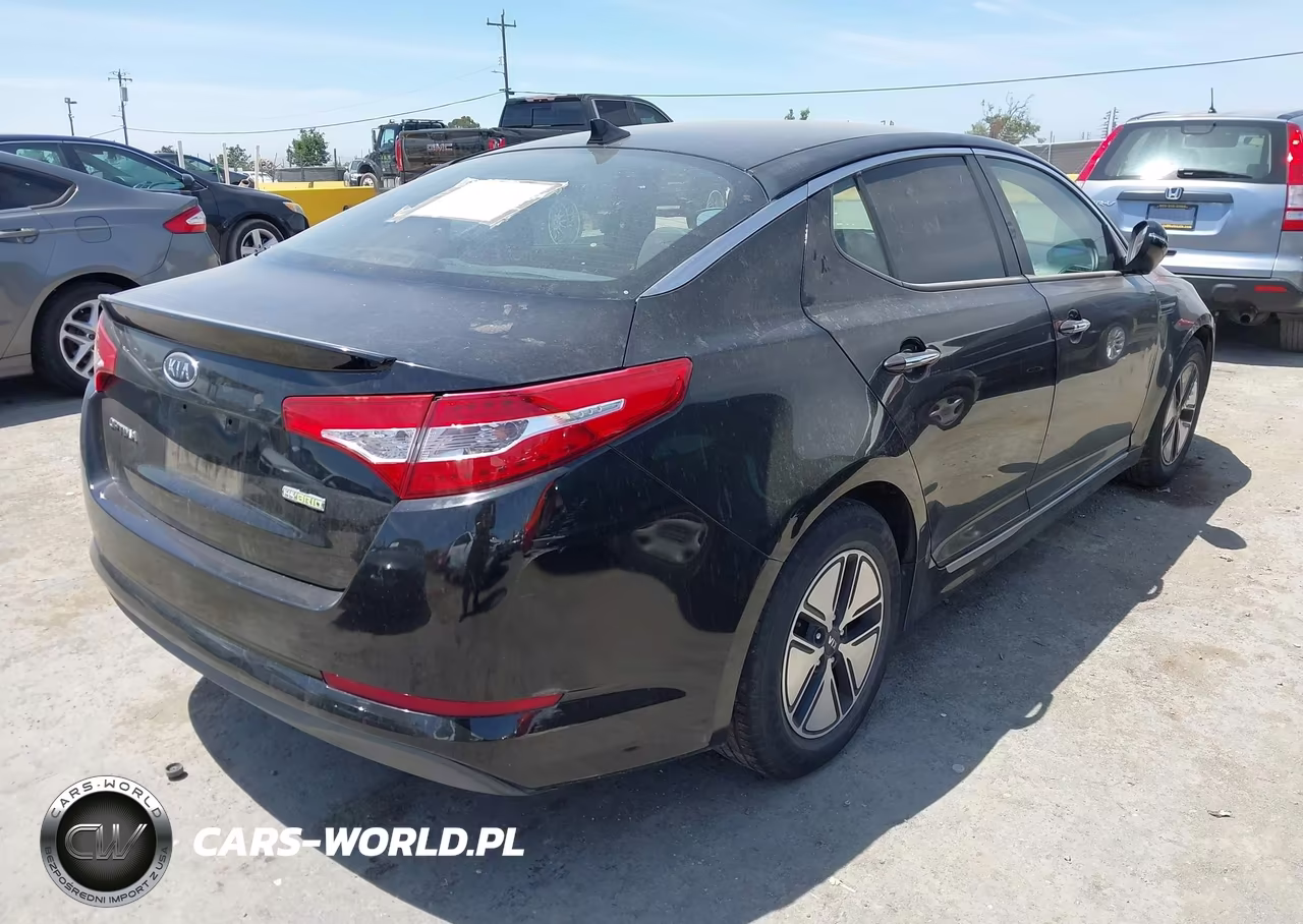 2012 Kia Optima Hybrid Ex VIN:KNAGM4AD8C5017466 - 4