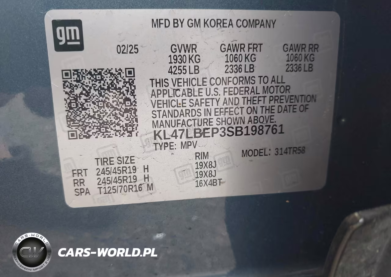 2025 Buick Envista Sport Touring Fwd VIN:KL47LBEP3SB198761 - 9