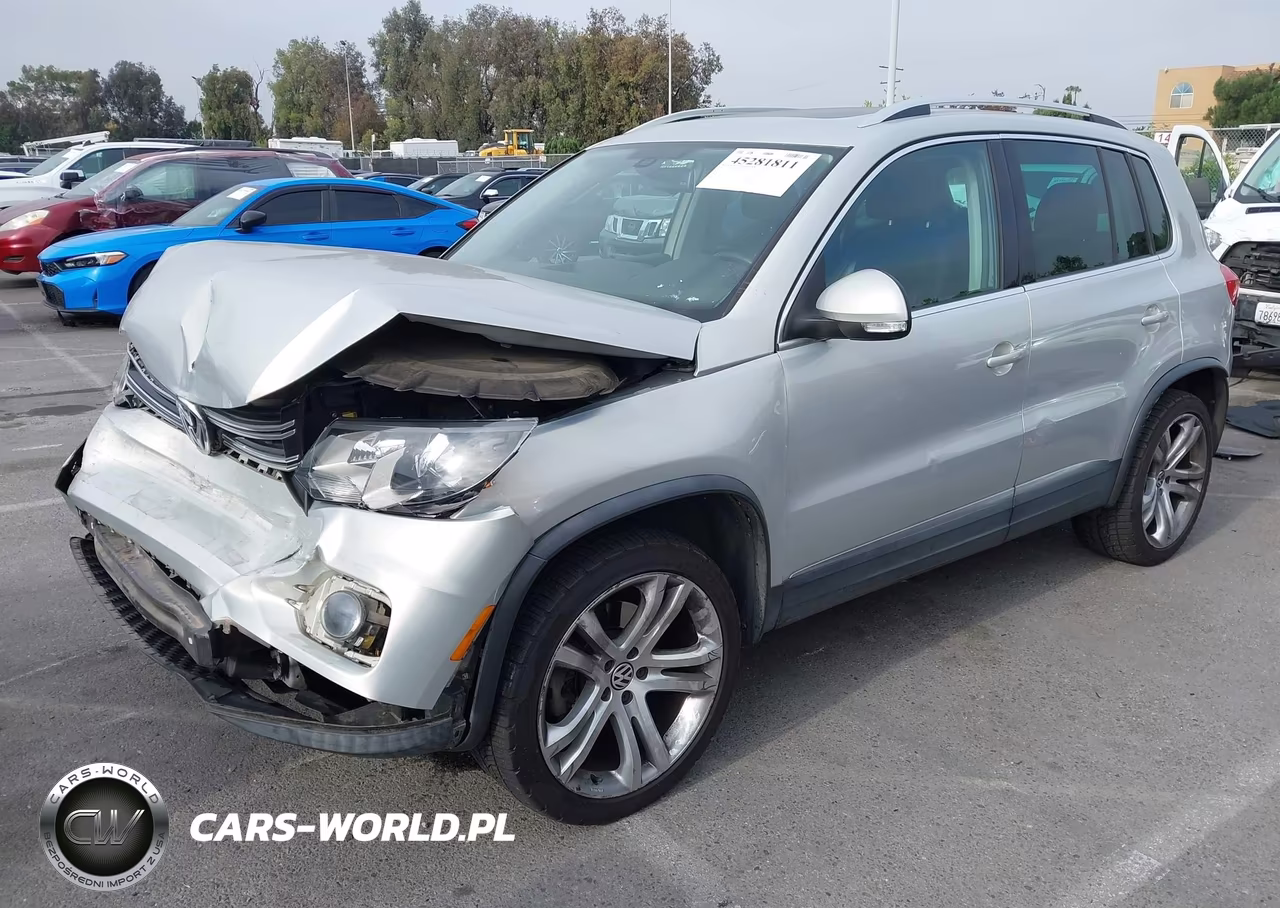 2012 Volkswagen Tiguan Sel VIN:WVGAV7AX8CW610266 - 2