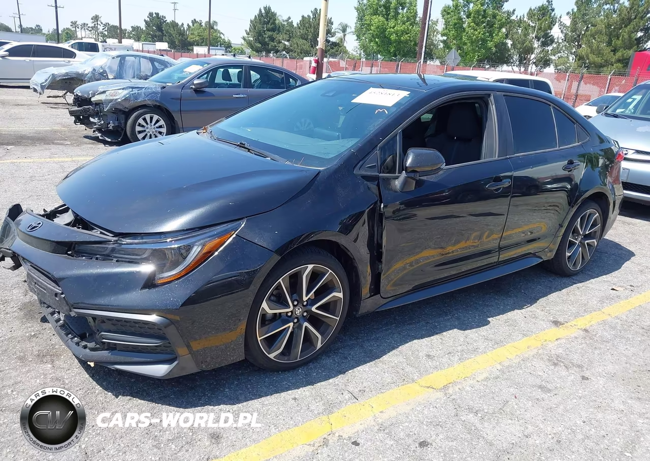 2021 Toyota Corolla Se VIN:5YFS4MCE6MP096188 - 2