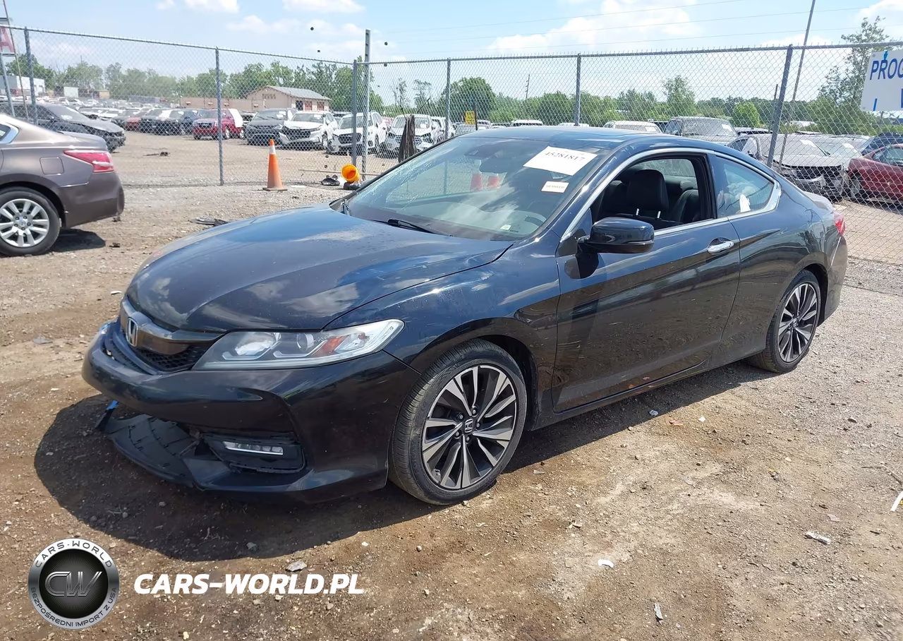 2017 Honda Accord Ex-L V6 VIN:1HGCT2B91HA000169 - 2