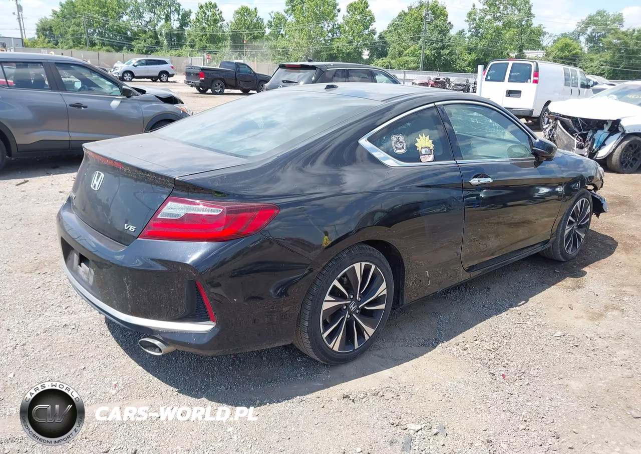 2017 Honda Accord Ex-L V6 VIN:1HGCT2B91HA000169 - 4