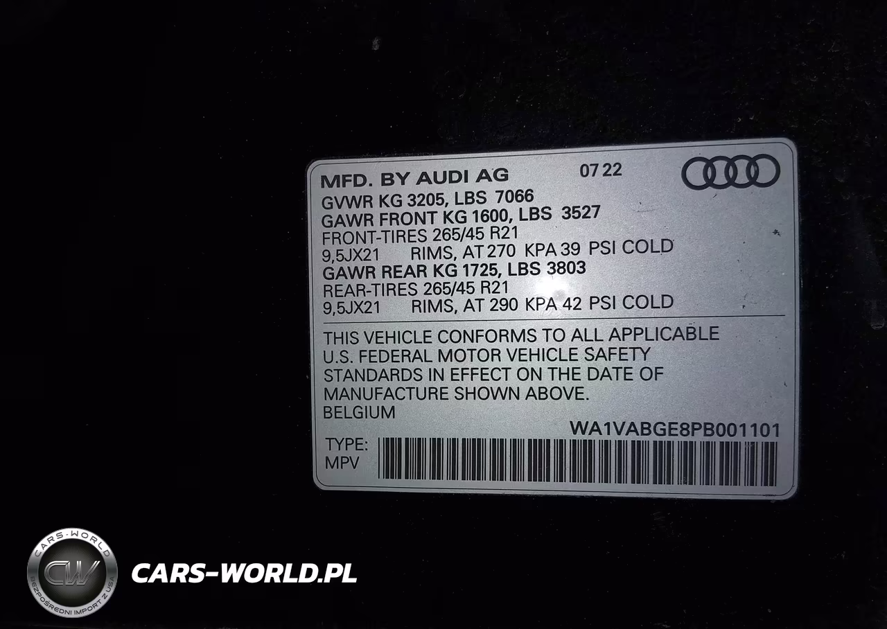 2023 Audi E-Tron Premiumwe VIN:WA1VABGE8PB001101 - 9