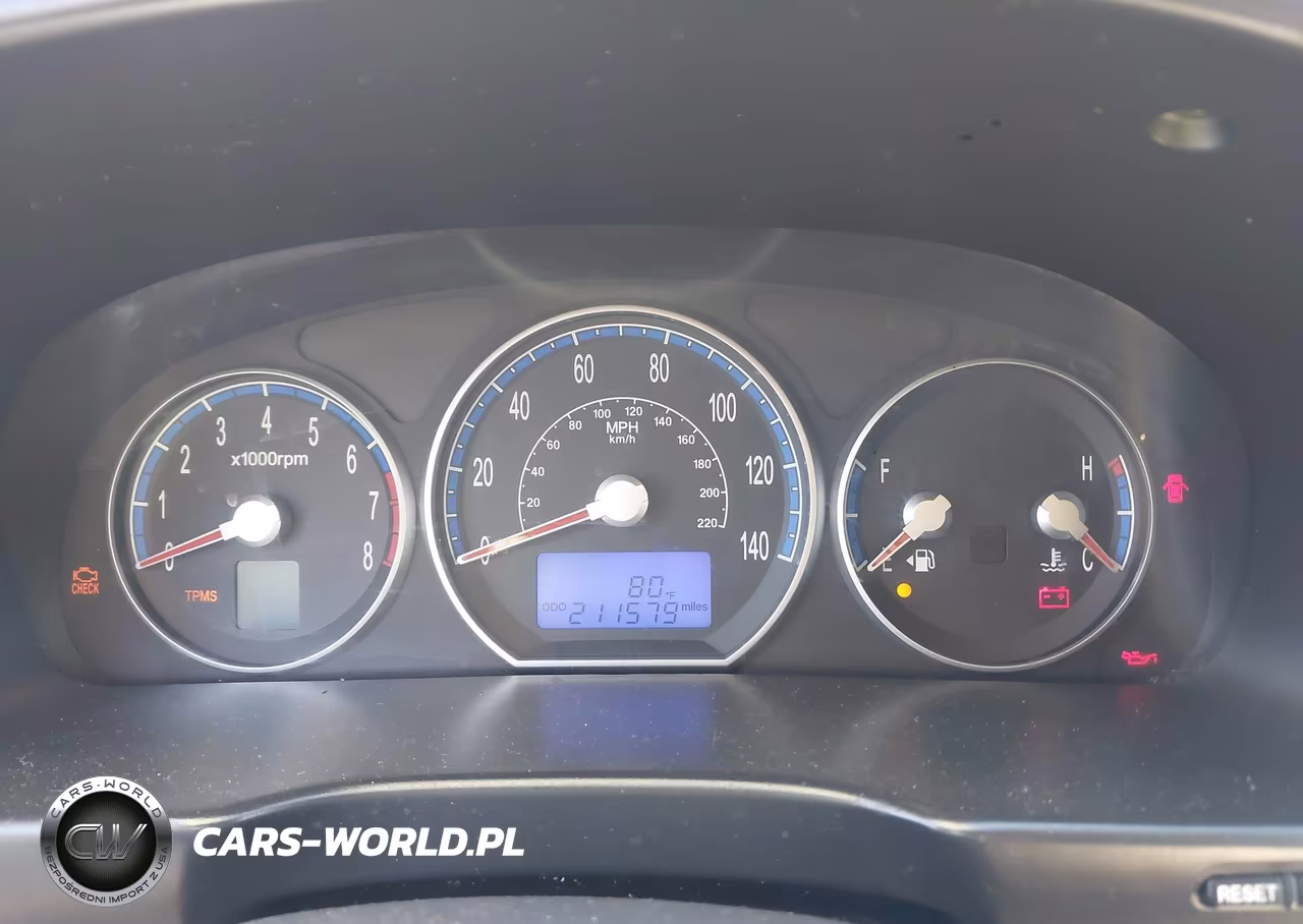 2008 Hyundai Santa Fe Gls VIN:5NMSG13D88H166058 - 7