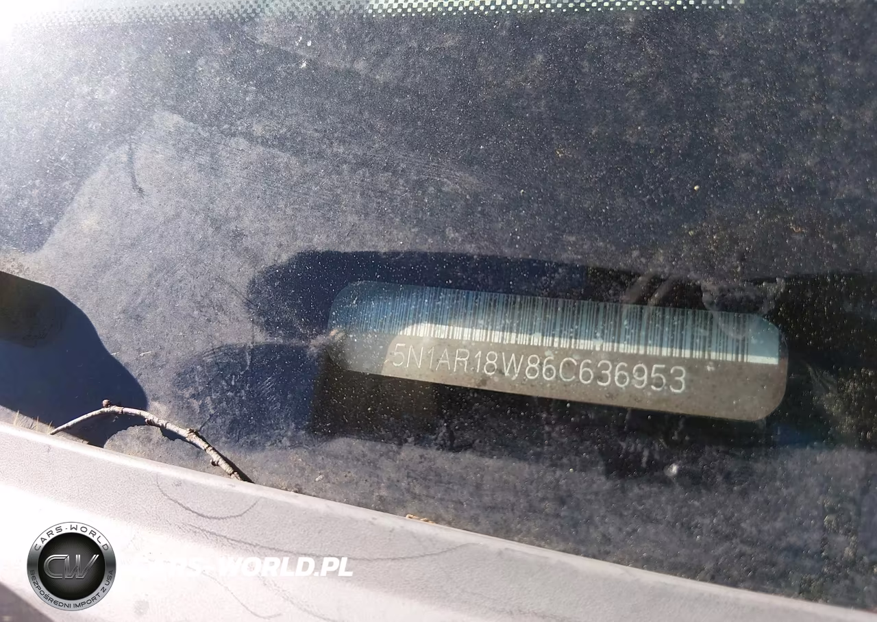 2006 Nissan Pathfinder Se VIN:5N1AR18W86C636953 - 11