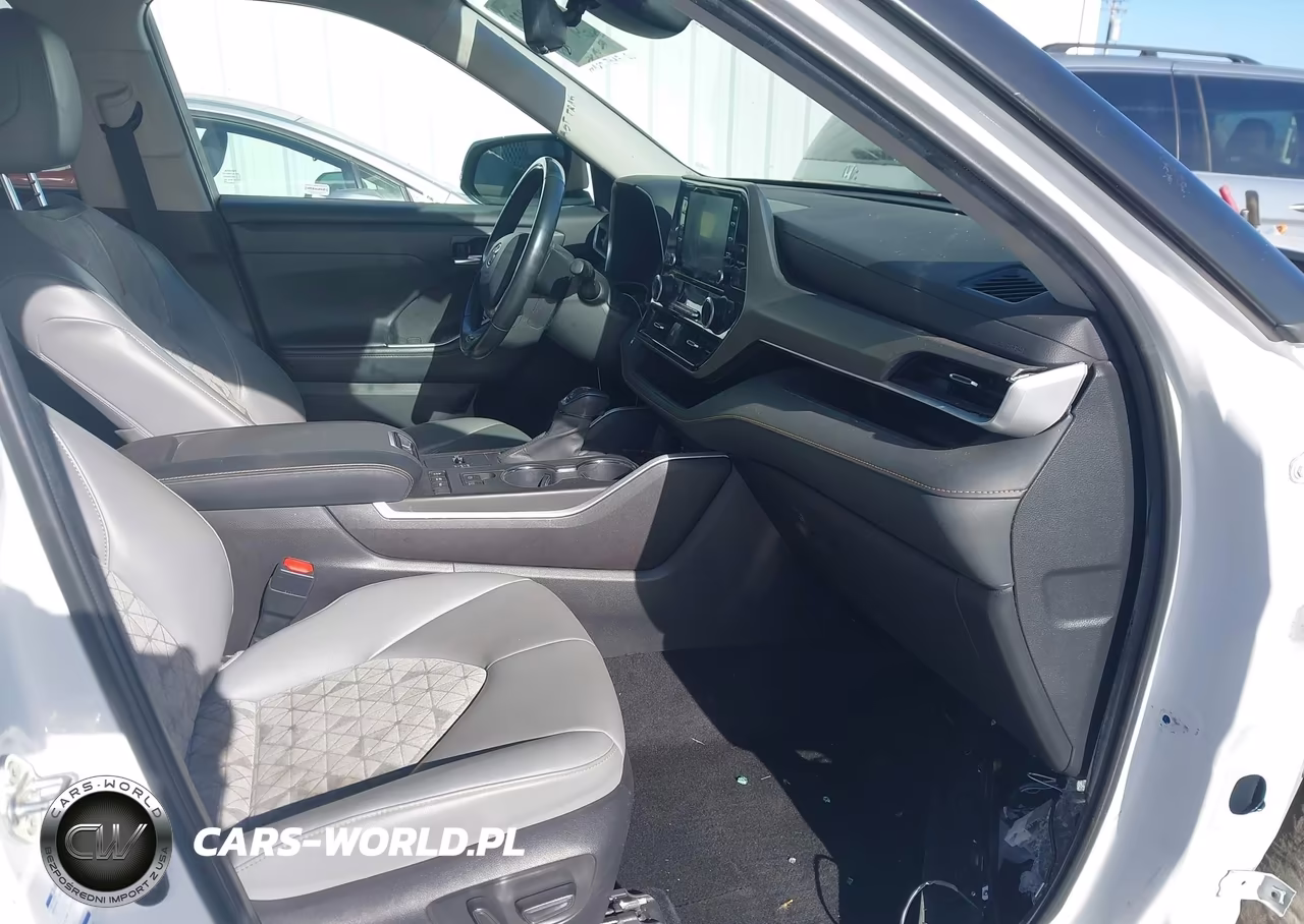 2022 Toyota Highlander Hybrid Xle Bronze Edition VIN:5TDABRCH1NS554009 - 5