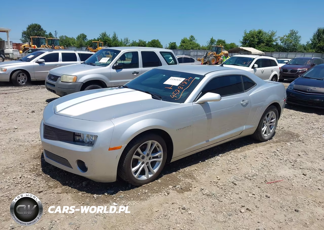 2013 Chevrolet Camaro 1Lt VIN:2G1FB1E38D9113261 - 2