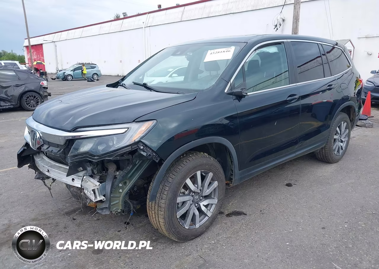 2019 Honda Pilot Ex-L VIN:5FNYF6H54KB051476 - 2