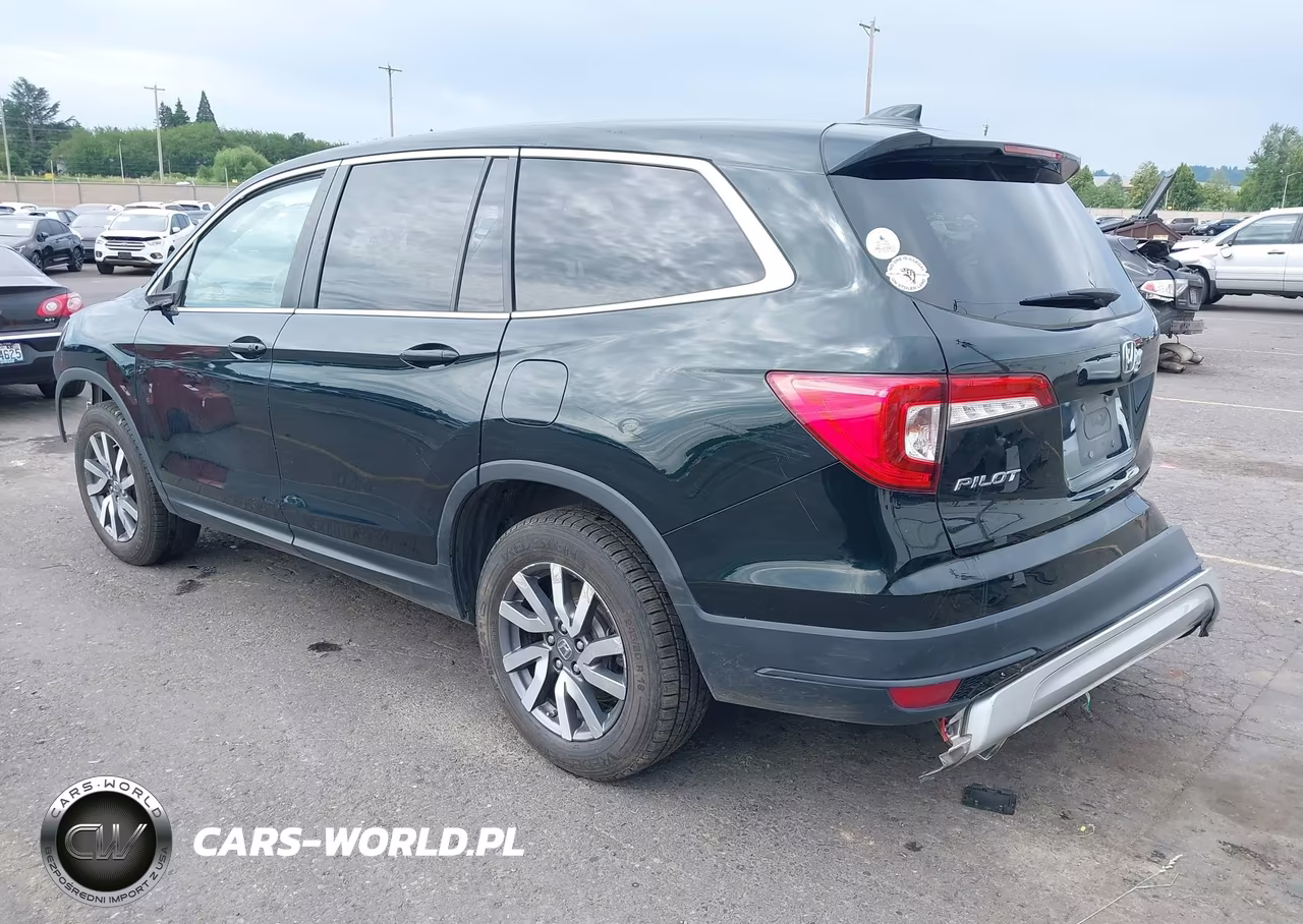 2019 Honda Pilot Ex-L VIN:5FNYF6H54KB051476 - 3