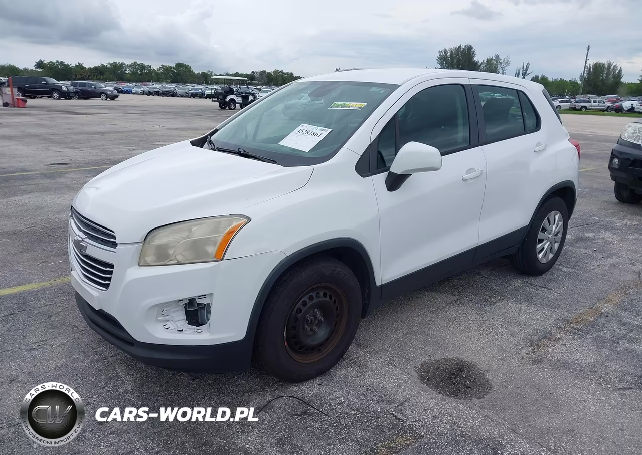 2015 Chevrolet Trax 1Ls VIN:KL7CJKSB0FB127281 - 2