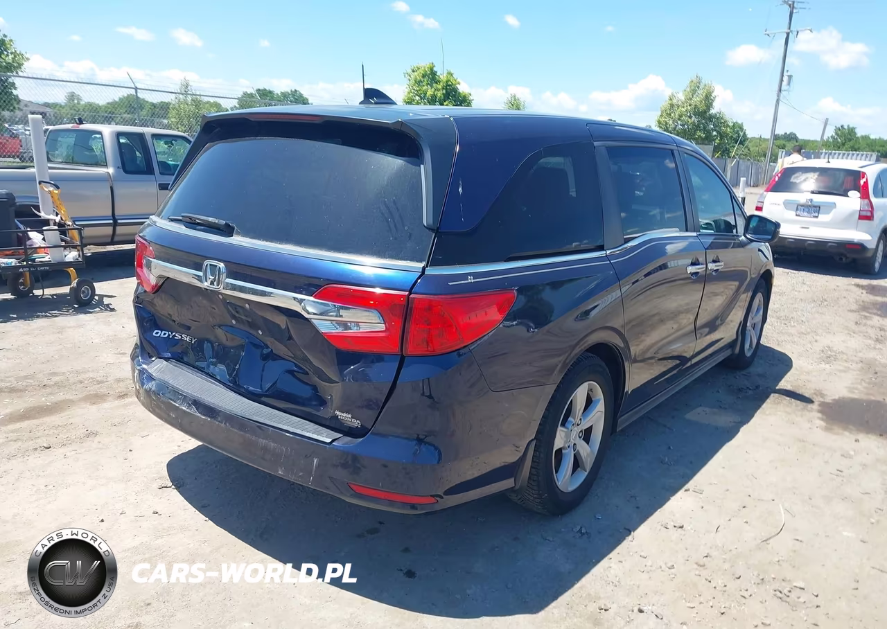 2018 Honda Odyssey Ex VIN:5FNRL6H56JB070509 - 4