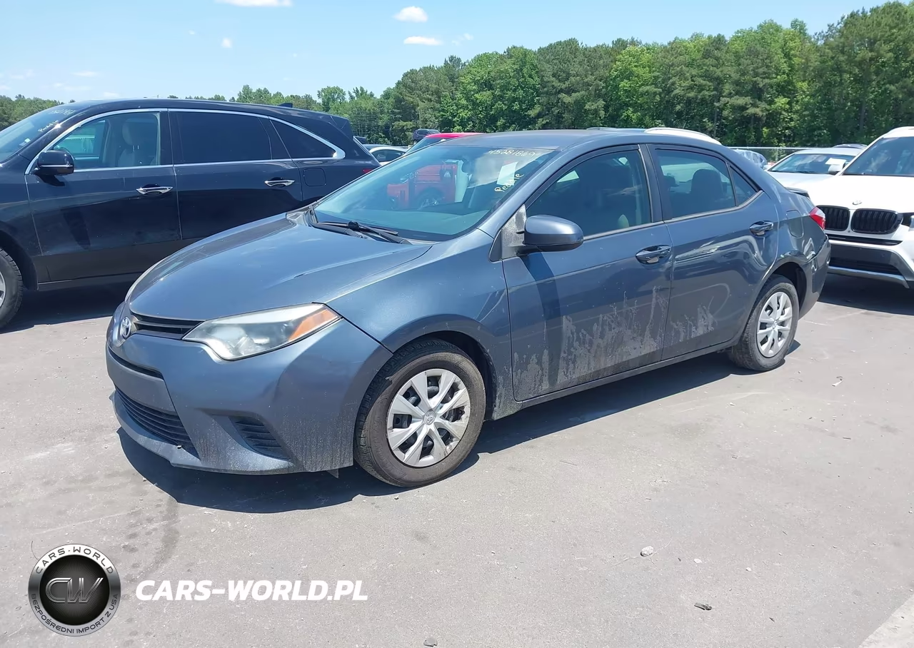 2014 Toyota Corolla Le Eco VIN:2T1BPRHE9EC019524 - 2