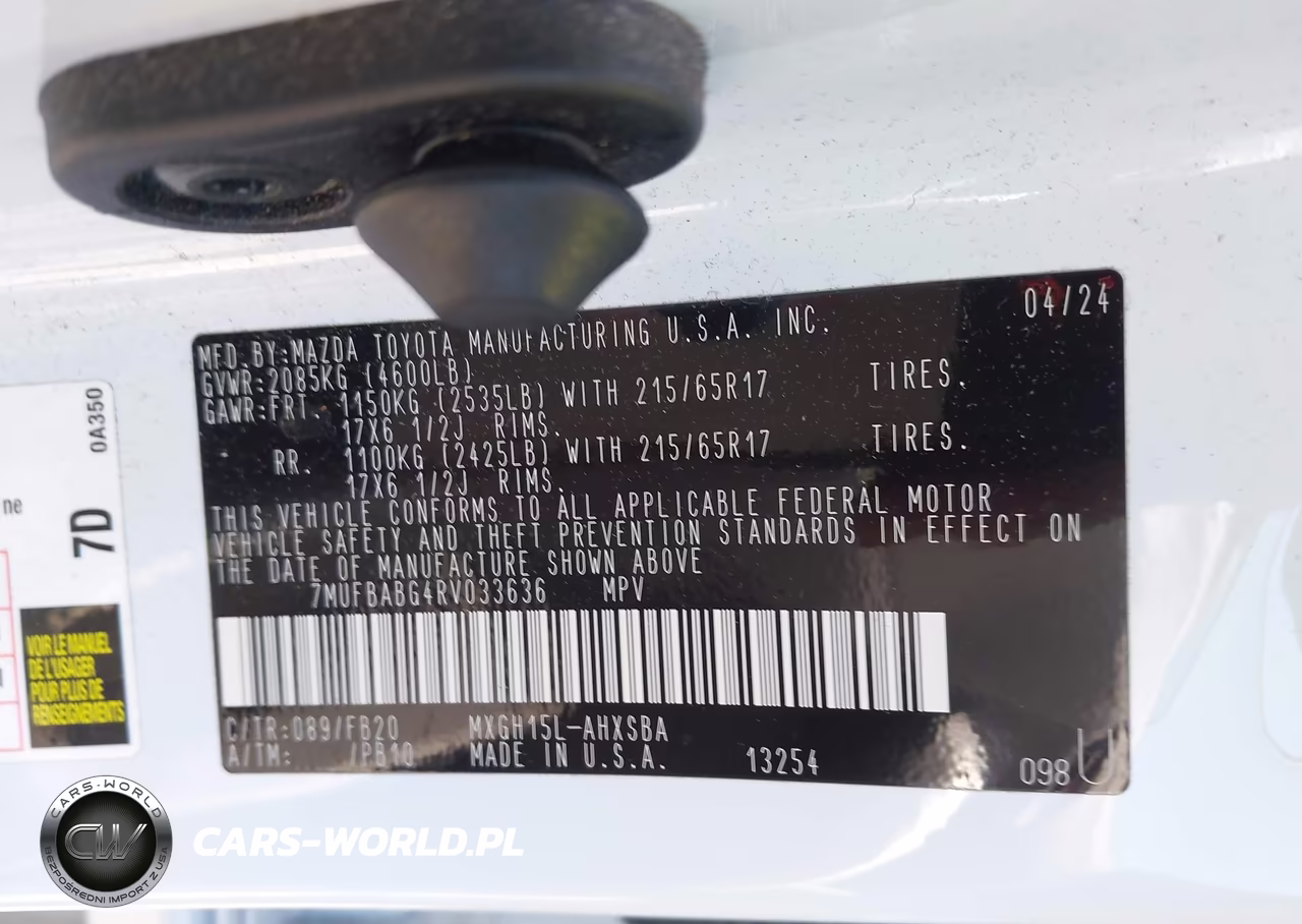 2024 Toyota Corolla Cross Hybrid Se VIN:7MUFBABG4RV033636 - 9