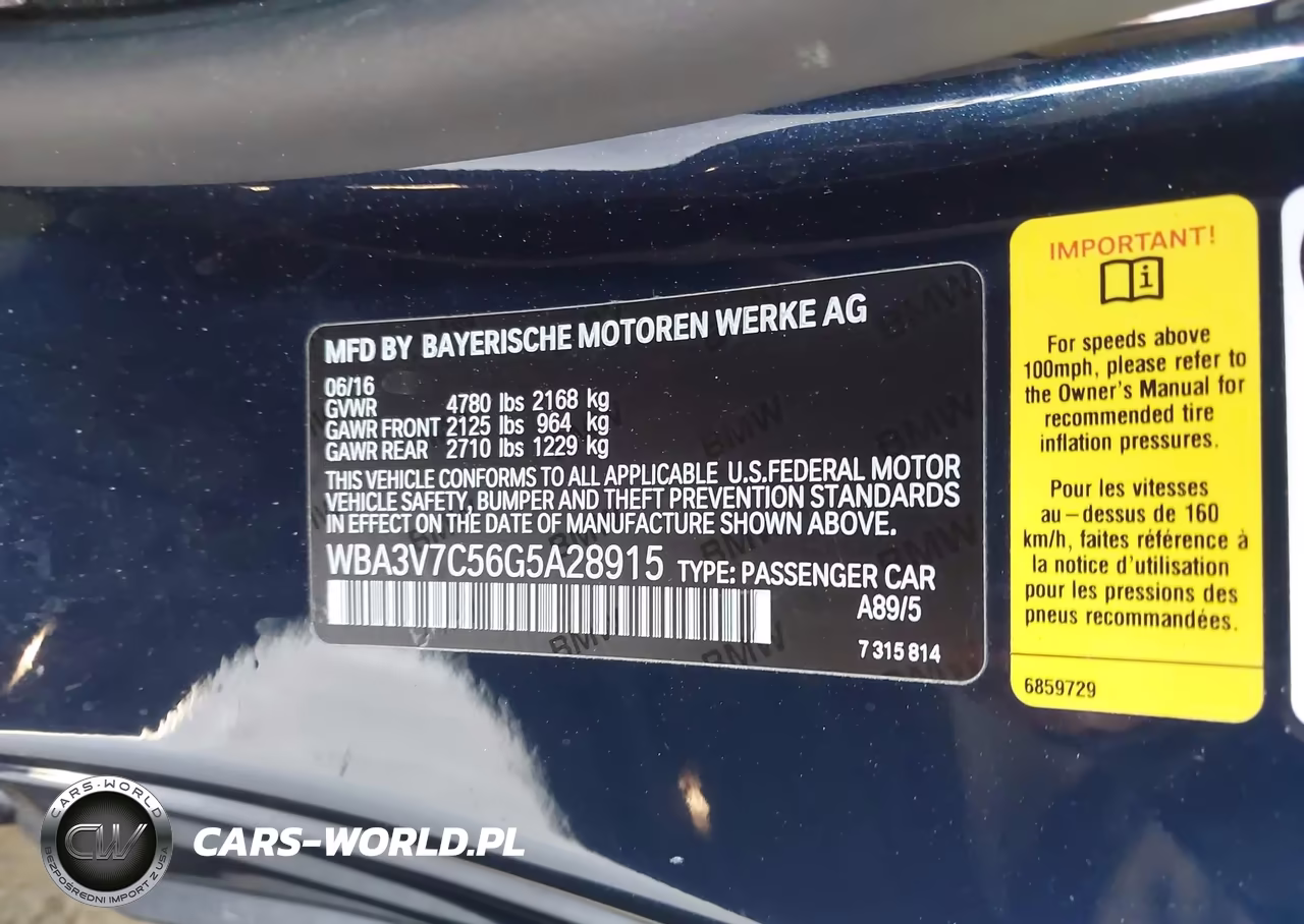 2016 BMW 428I VIN:WBA3V7C56G5A28915 - 9