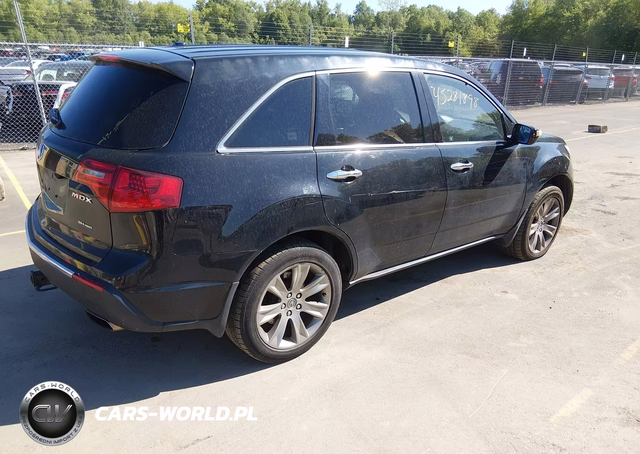 2011 Acura Mdx Advance Package VIN:2HNYD2H77BH534948 - 4