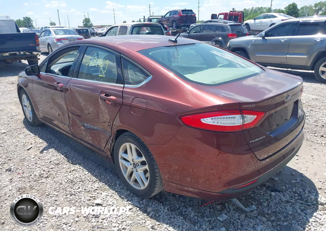 2016 Ford Fusion Se VIN:3FA6P0H76GR218385 - 3