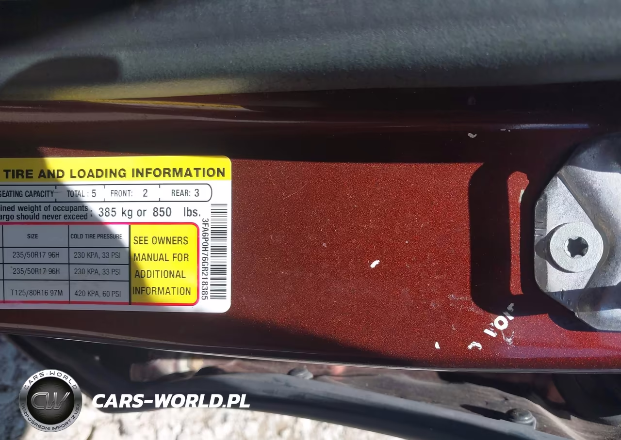 2016 Ford Fusion Se VIN:3FA6P0H76GR218385 - 9