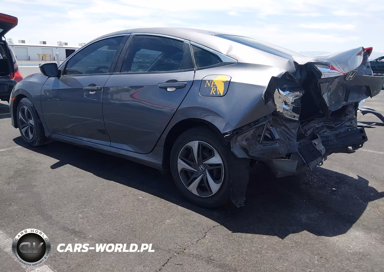 2020 Honda Civic Lx VIN:19XFC2F66LE018930 - 3