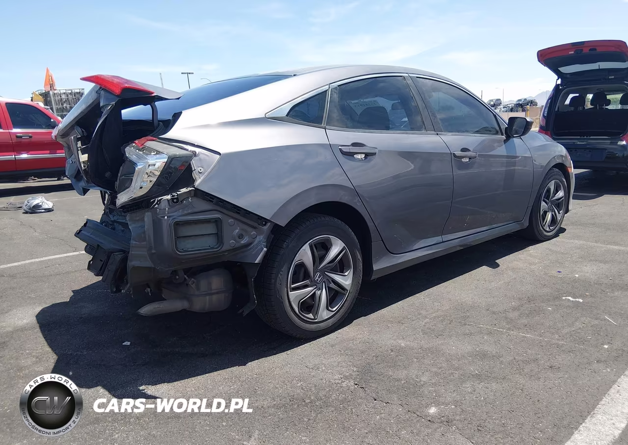 2020 Honda Civic Lx VIN:19XFC2F66LE018930 - 4