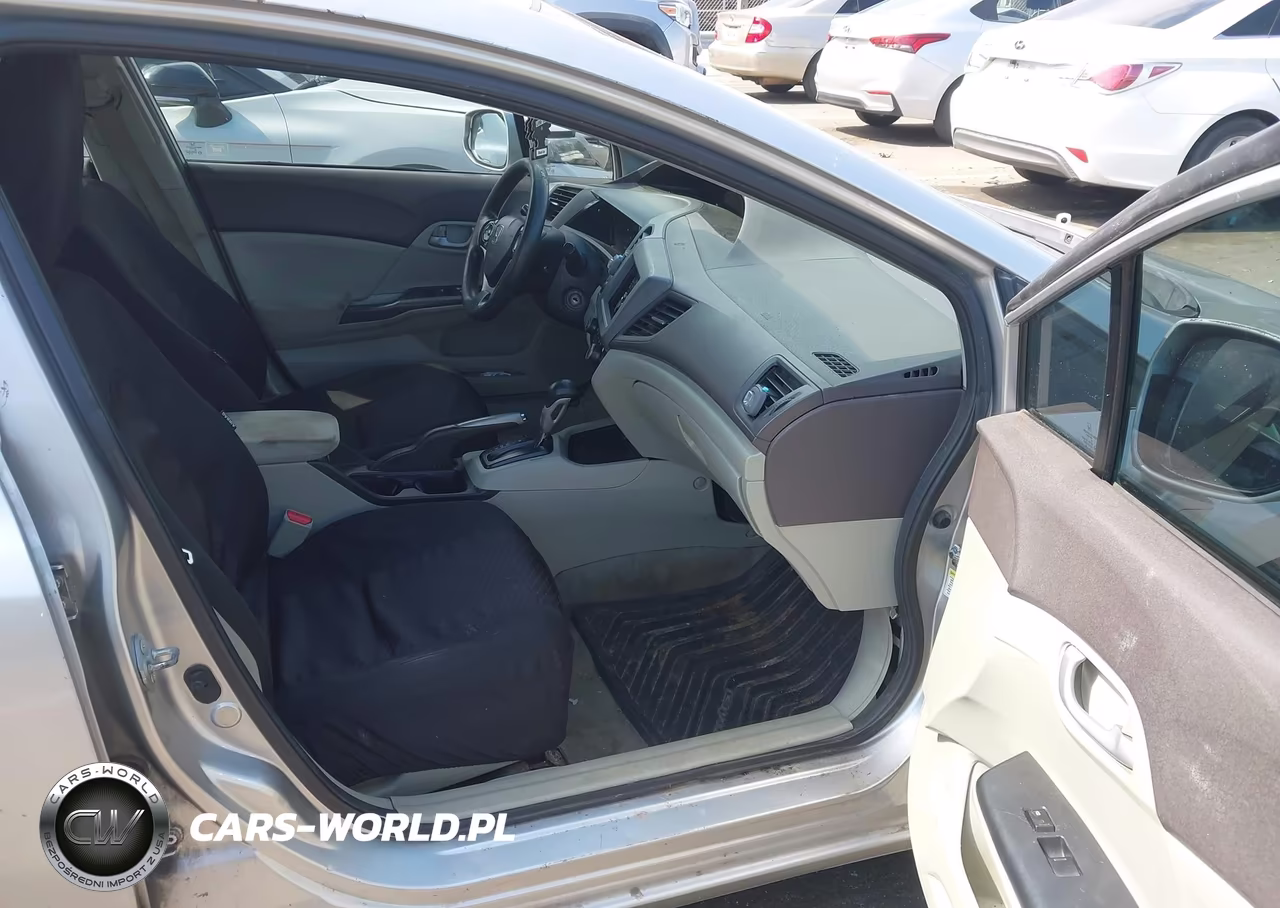 2012 Honda Civic Lx VIN:2HGFB2F57CH326690 - 5