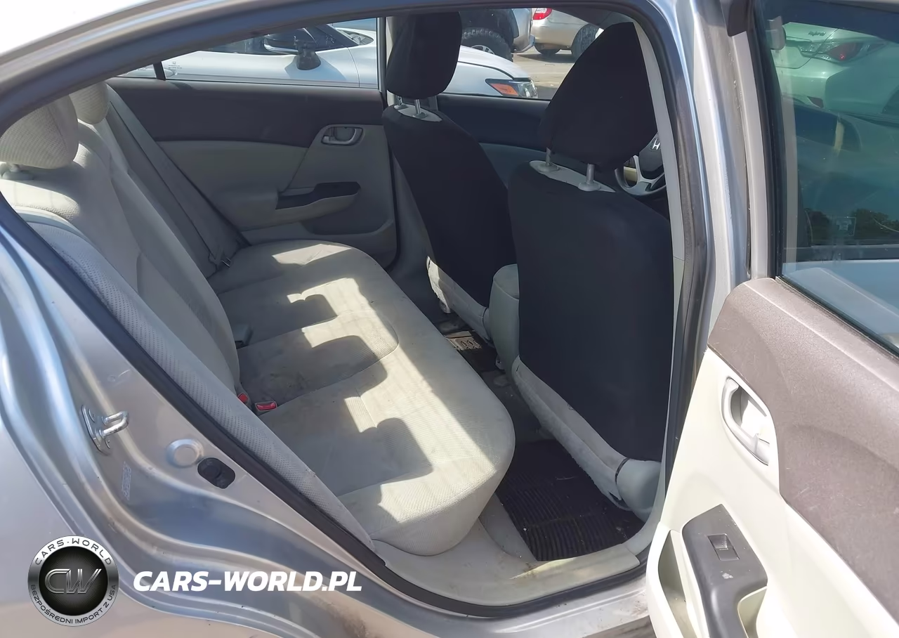 2012 Honda Civic Lx VIN:2HGFB2F57CH326690 - 8