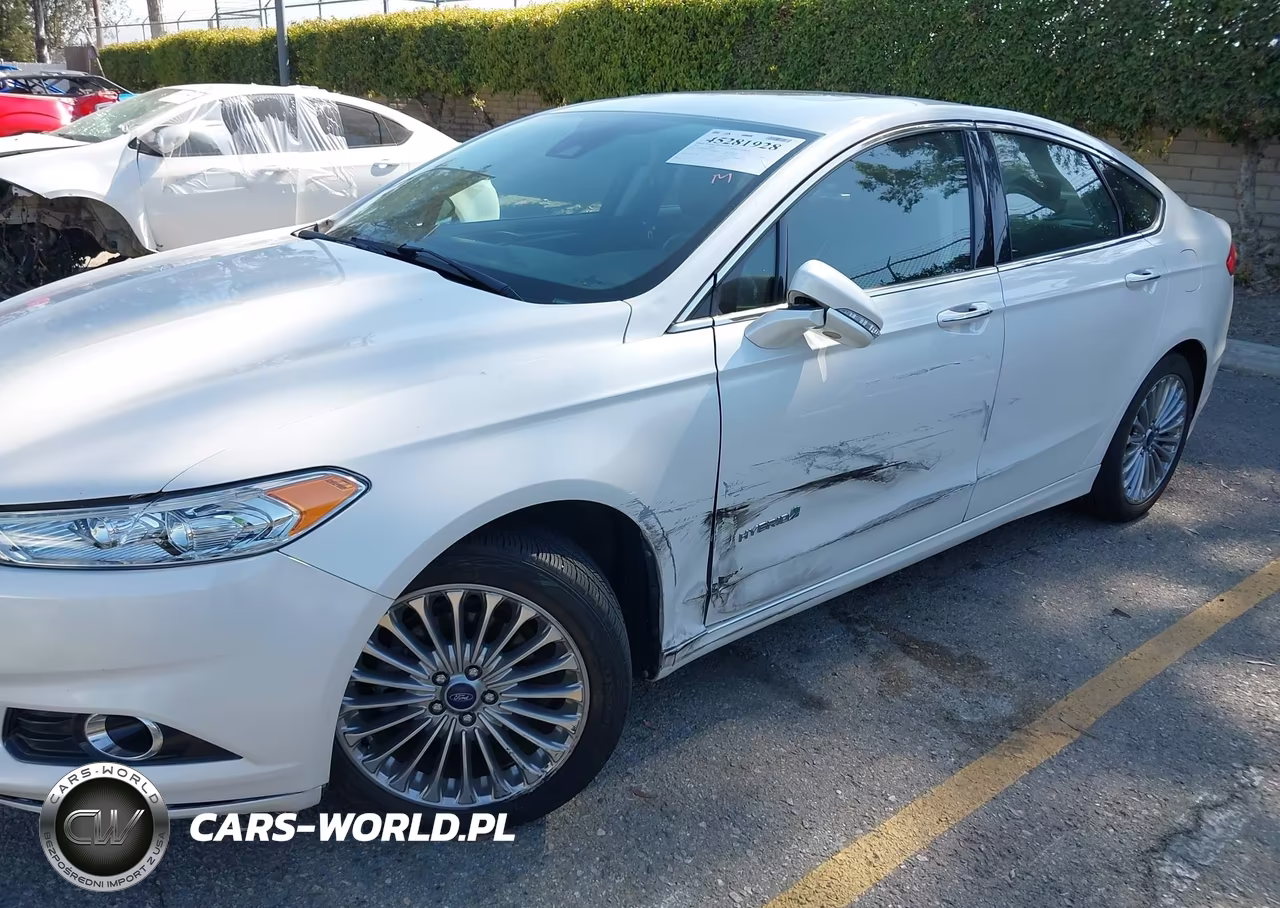 2014 Ford Fusion Hybrid Titanium VIN:3FA6P0RU8ER203534 - 13